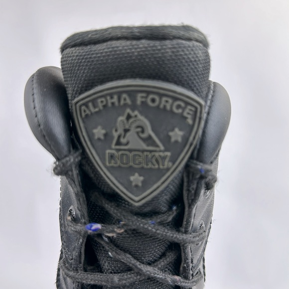 Rocky Alpha Force Waterproof Public Service Boot. Leather. Size 13M. Black. main image 5